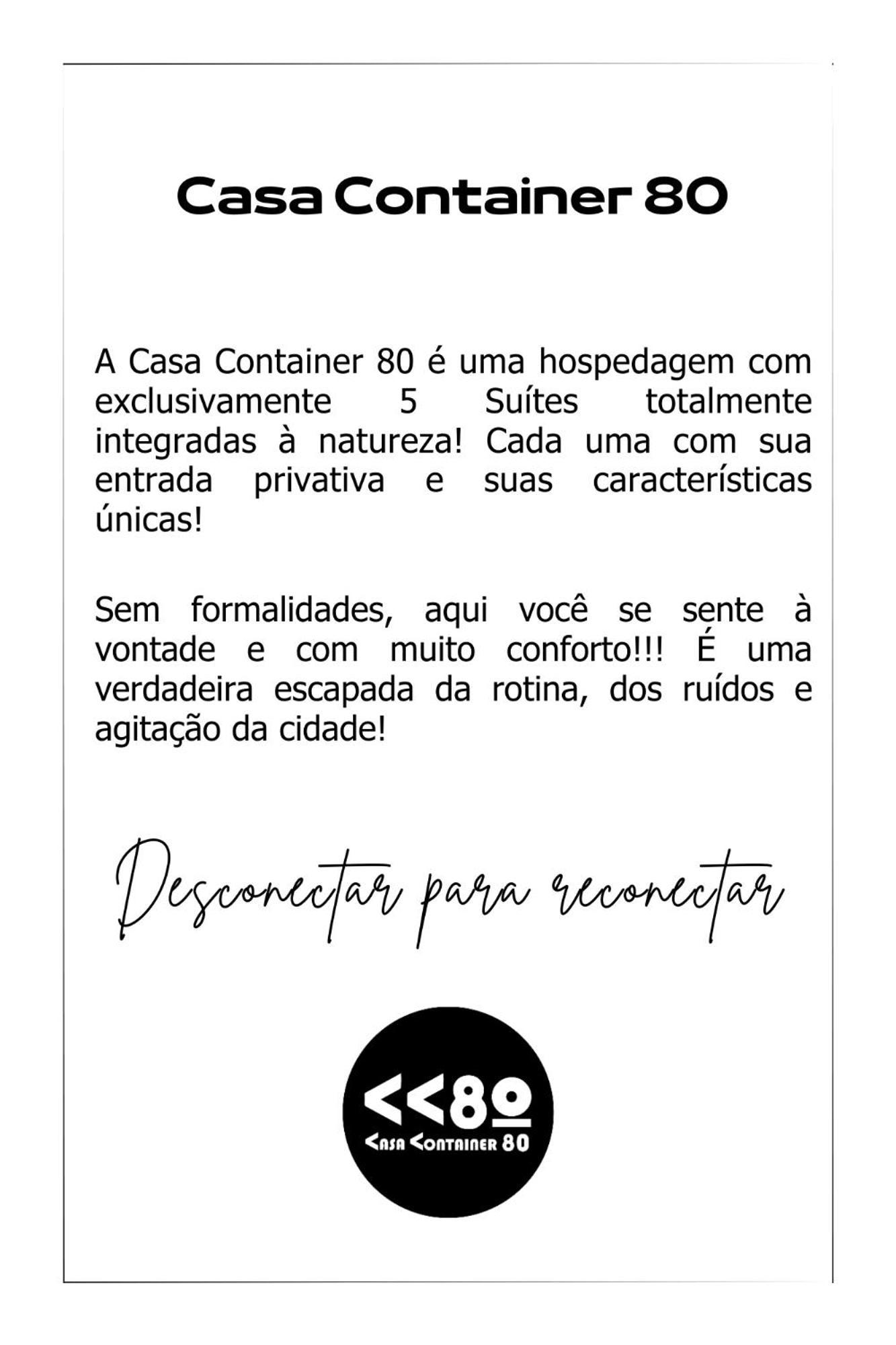 Casa Container 80 * Campos do Jordão